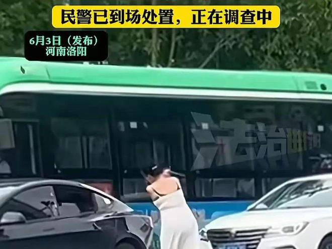 后续！女子当街打砸车辆多车损坏官方通报女子果然有问题(图2)