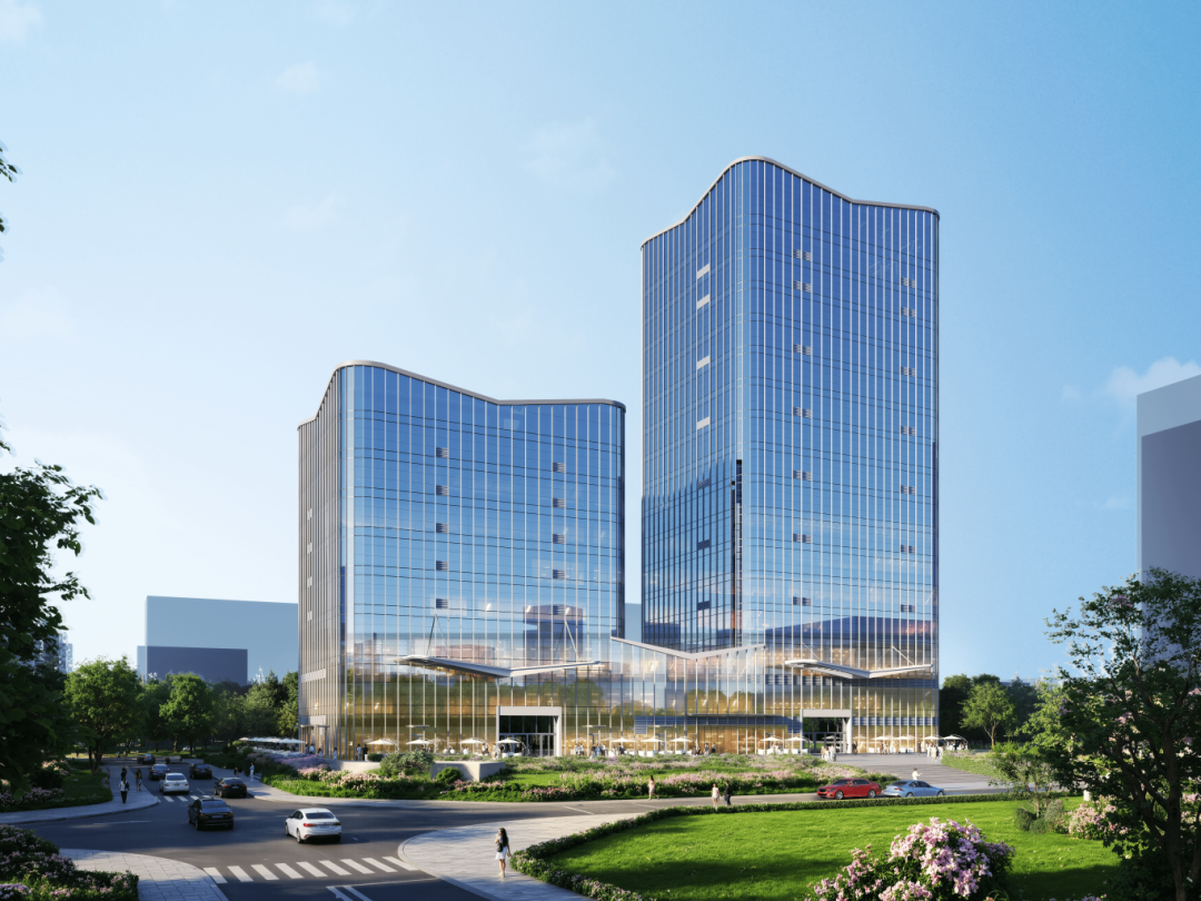 高铁新区鹏锦大厦勾勒城市新轮廓(图2)