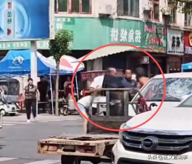 解气！男子拎砖怒砸汽车12下打破无辜路人脑袋终被带手铐拖走(图10)
