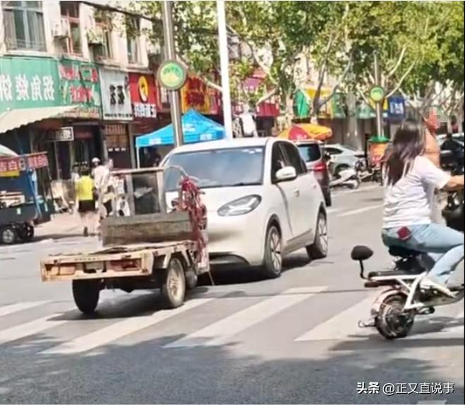 解气！男子拎砖怒砸汽车12下打破无辜路人脑袋终被带手铐拖走(图2)