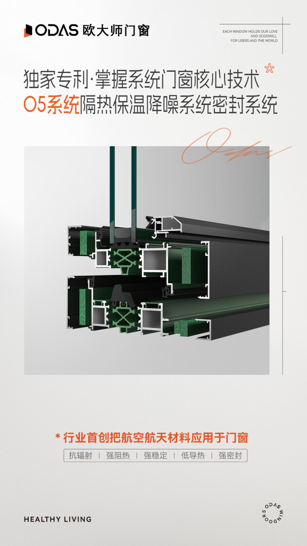 欧大师门窗：以健康人居引领者铸就门窗行业十大品牌典范！(图3)