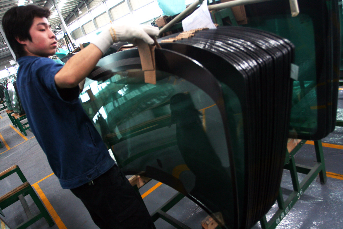 兰州新区年产150万吨光伏玻璃项目建设正酣