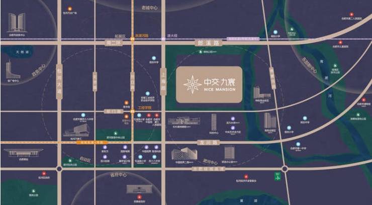 包河区中交九宸项目户型图-学区