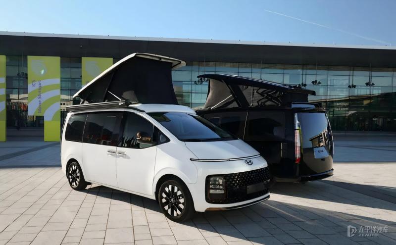 现代Staria Camper Concept官图 堪称移动露营客厅(图1)