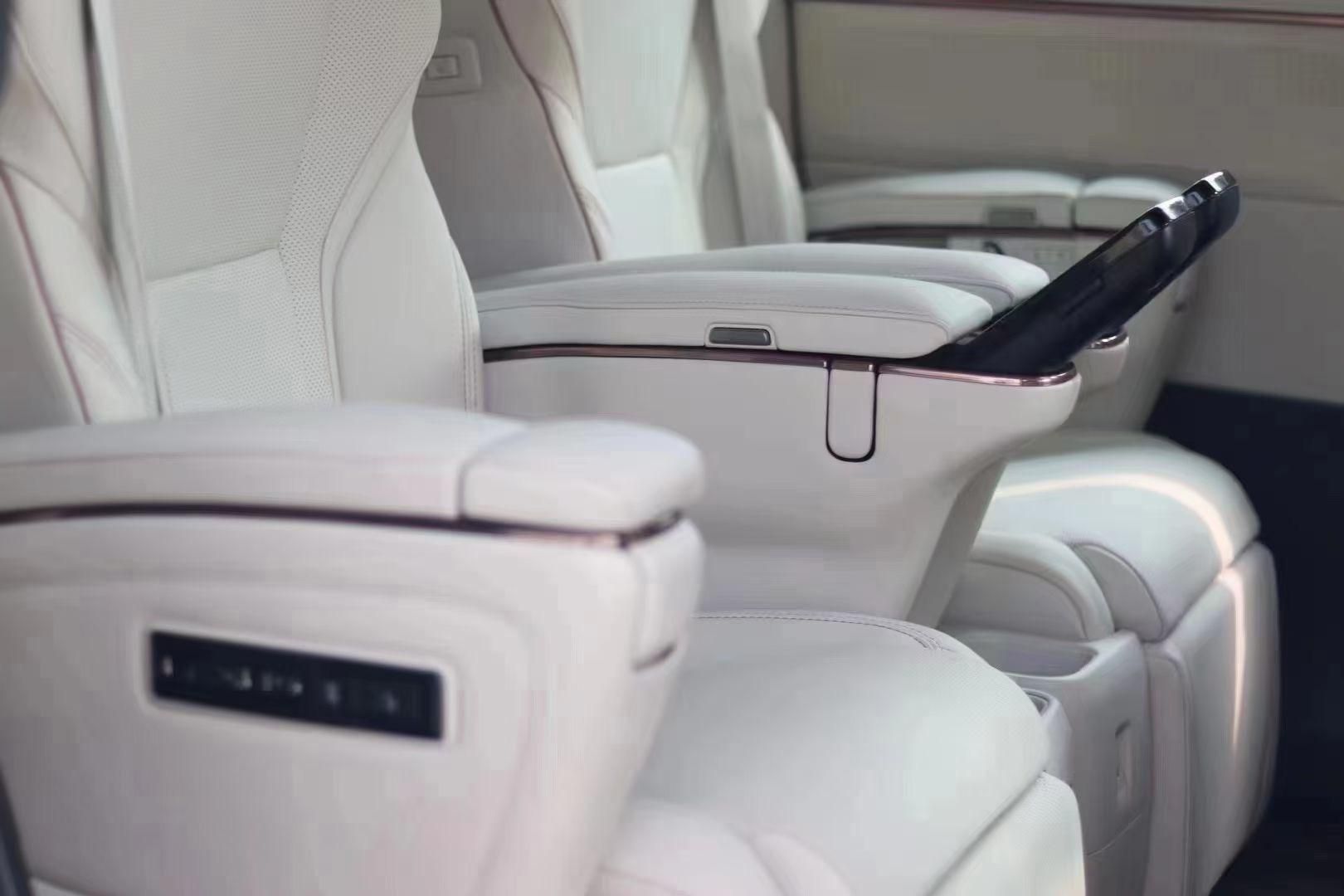 25款雷尔法lm500白黑6座125万天津港提车价格多少全国联保(图3)